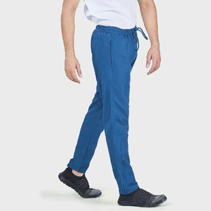 Pantalones ajustados de algodón para hombre, ropa informal a la moda, alta calidad, Color sólido, 2023 - Product Image 4