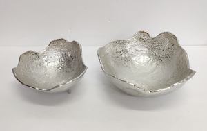 Accesorios para el hogar, cuencos decorativos de Metal de aluminio con acabado de Color dorado, vajilla de diseño lujoso, cuenco de almacenamiento para servir - Product Image 3