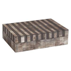 Boîtes de vadrouille en résine personnalisées Boîtes de rangement décoratives fabriquées à la main avec incrustation Boîtes de rangement en résine élégantes pour la décoration intérieure et le bureau - Product Image 3