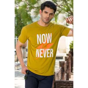 EDSEL Classic Summer T-Shirt Crew Neck 100% Cotton Jersey Breathable Loose Fit with Logo Pattern 240gsm" - Product Image 1