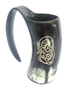Artisan Craft Eco-Friendly Natural Buffalo Horn <b>Mugs</b> High Quality Classic Home and Restaurant Drinkware for Parties - Product Image 5