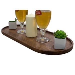 Plateau de service naturel de forme personnalisée vaisselle idéale pour le petit-déjeuner plateau et plateau de service à domicile d'hôtel Offre Spéciale l'approvisionnement d'usine - Product Image 1