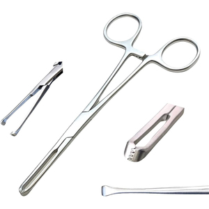 Chất lượng cao allis mô kẹp 6 "Thép không gỉ phẫu thuật kẹp dụng cụ bằng đá màu xám mô nha khoa nắm forceps - Product Image 4