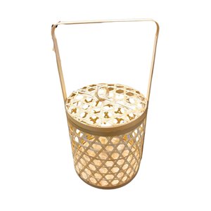 VENTA CALIENTE Por qué las cestas de ratán hechas a mano son imprescindibles para espacios de vida rústicos y sostenibles - Product Image 1