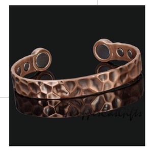 2024 Party Scandinavian Jewelry Light Weight Daily Wear <b>Copper</b> Bangles Designs Handmade <b>Bracelet</b> Made of <b>copper</b> jewelry spring - Product Image 2