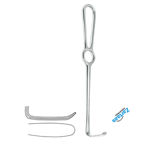 Retractor Langenbeck de Acero Inoxidable de Alta Calidad, 40X11 MM, Fabricante y Exportador de Instrumentos Dentales - Product Image 3