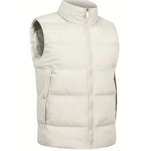New 2025 Hot selling <b>gilet</b> <b>Lightweight</b> Warm Sleeveless Jacket Big Size Winter <b>Men</b> Cotton <b>gilet</b> jackets - Product Image 3