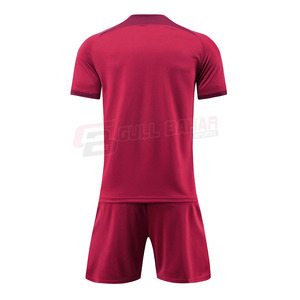 Conjunto de Uniforme de Fútbol Personalizado para Hombre, Costuras Resistentes, Colores del Equipo, Transpirable, 100% Poliéster, Pantalones Cortos, Entrenamiento de Verano, Logotipo Personalizado - Product Image 2