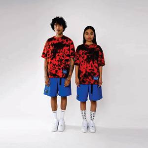 Camiseta con estampado de alta definición de Hip Hop para hombre: Ajuste holgado, cuello redondo, Manga corta | Marca de moda de calle americana - Product Image 2