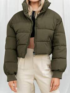 Nuevo estilo de marca, venta al por mayor, chaquetas de bombardero de seda satinada personalizadas para mujer, chaqueta de béisbol transpirable de satén para mujer para niñas - Product Image 4