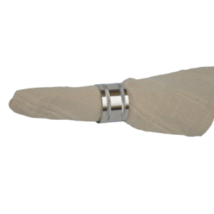 Best <b>Silver</b> <b>Napkin</b> Ring Rounded Shaped in Role Design for Table Dinners Party Hotel Table Decor Supplies <b>Napkin</b> Holder - Product Image 1