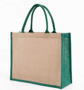 Ecohaven ถุงผ้าปอกระเจาซักได้เป็นมิตรต่อสิ่งแวดล้อมย่อยสลายได้ตามธรรมชาติใช้ซ้ำได้สำหรับร้านค้าปลีกและของแจกฟรีขององค์กร - Product Image 2