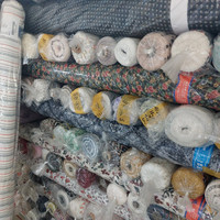 Tissu en mousseline de soie imprimé coréen, lot de Textiles, matériau divers design imprimé robe hijab divers vêtements en mousseline de soie
