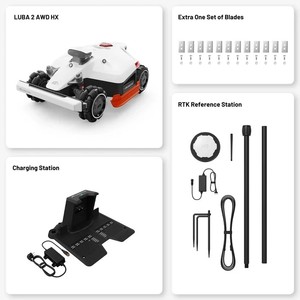 Cortacésped Robótico Inalámbrico con Tracción en las Cuatro Ruedas, Navegación RTK-GPS, Cortador de Césped Robótico Inteligente para Pendientes Pronunciadas - Product Image 4