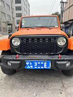 LUMA Pare-chocs avant ABS JK Upgrade to 2024 JL Grill 4x4 Accessoires Grille 2007-2017 Sahara Rubicon pour Jeep Wrangler JK