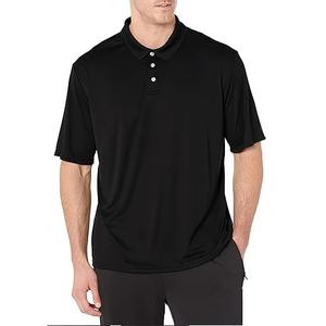 Sport <b>Mens</b> <b>Black</b> <b>Polo</b> T <b>Shirt</b> <b>Mens</b> Cool DRI Moisture Wicking Performance <b>Polo</b> <b>Shirt</b> Jersey Knit Performance <b>Shirt</b> - Product Image 6
