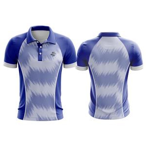 Polos de sublimación de secado rápido Performance Fit, entrenamiento deportivo personalizado, marca corporativa y ropa de trabajo diaria, proveedor OEM - Product Image 2