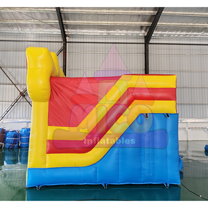 Commercial Grade PVC Inflatable Bouncy Castle Kids <b>Trampoline</b> Bounce House Easy Setup Indoor Outdoor Children Jumping Castle - Product Image 4