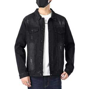 Veste en jean élégante pour homme, vêtements décontractés, vente en gros OEM, veste en jean en coton de haute qualité pour homme, veste en denim personnalisée pour homme à vendre - Product Image 6