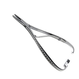 Pinzas Portaagujas Mathieu al por Mayor para Uso Quirúrgico, Fabricadas en Carburo de Tungsteno, para Suturas y Ligaduras, OEM Manual - Product Image 4