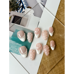 Faux ongles à presser French Pearl Kiss - Product Image 4