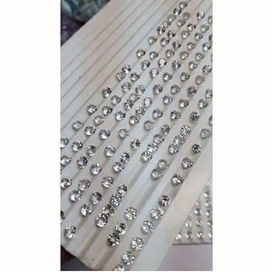 540 piezas de topacio blanco Natural 6mm faceta redonda 580 Cts lote Iroc ventas Topacio de alta calidad corte piedra preciosa suelta US $143 para todos - Product Image 3