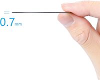 Autocollant d'anneau en métal pour Magsafe magnétique sans fil compatible avec les accessoires de conversion de support magnétique de téléphones portables noir