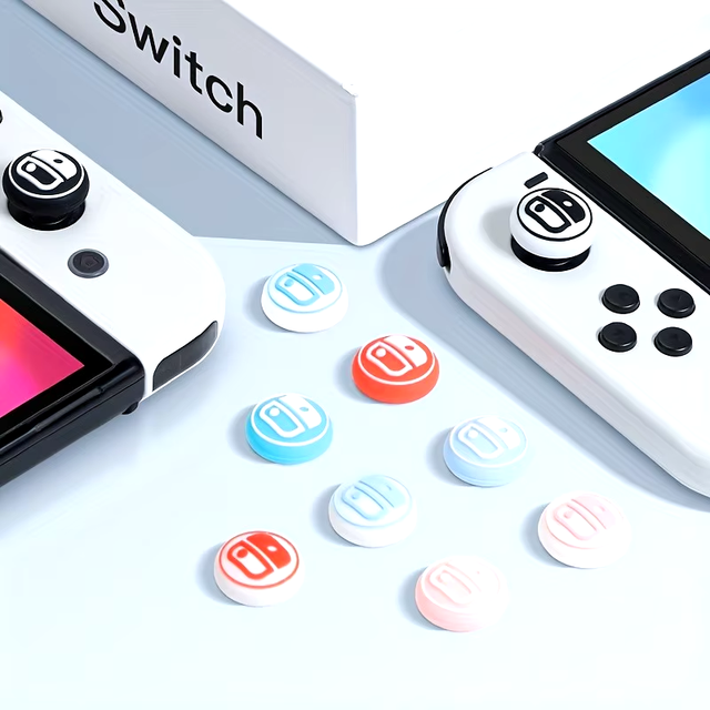 Silicone Waterproof Shockproof Dustproof Thumbstick Grip Cap for for Joycon Controller Accessories Game Joystick
