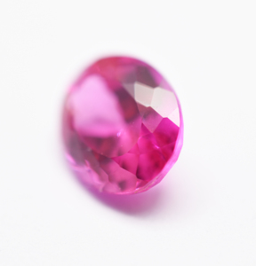 Lab Rubellite Tourmaline Oval Step Cut Piedra preciosa suelta 11X9mm 12X9mm 12X10mm 14X10mm 16X12mm Zafiro Rosa Diy Jewelry - Product Image 5