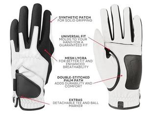 Gants de sécurité en cuir fendu blanc de vache directe d'usine de haute qualité gants de soudage durables imperméables travail industriel en gros - Product Image 3