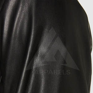 2025 Venta directa de fábrica Ropa Chaqueta de cuero para hombres Chaqueta de cuero hecha a medida alta Chaqueta de cuero baja - Product Image 5