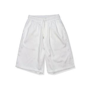 กางเกงวิ่งขาสั้นผ้าลูกฟูกโพลีเอสเตอร์สำหรับผู้ชายออกแบบได้ตามต้องการพร้อมลายพิมพ์ทำจากคุณภาพดี - Product Image 3