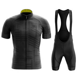 Uniformes de Ciclismo Personalizados al por Mayor para Hombre, Transpirables, Tallas Grandes, Material Duradero de Spandex/Poliéster/Malla, Colores y Logotipo Personalizados - Product Image 1
