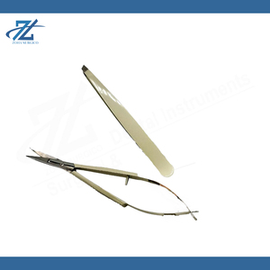 Ensemble de pinces à épiler de luxe personnalisées en acier inoxydable de précision, kit de maquillage pour femmes avec ciseaux incurvés, fabrication au Pakistan - Product Image 2