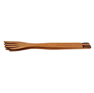 Nueva apariencia Pinzas de madera para servir Diseño elegante Pinzas de madera para restaurante más vendidas Para uso doméstico precio barato - Product Image 1
