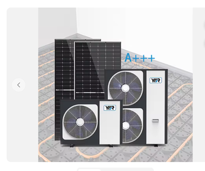 Bomba de Calor Solar OEM 10kw 20kw ERP A+++ WiFi, Calefacción y Refrigeración, Bomba de Calor Aire-Agua Comercial sin Tanque, Fotovoltaica - Product Image 1