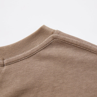 T-shirt unisexe en coton 100 % de haute qualité pour hommes, avec impression en relief, logo personnalisé, tissu respirant, design à épaules tombantes – Vente en gros