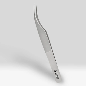 แหนบต่อขนตาสแตนเลสทรงตัวซี รุ่น STL-1 พร้อมปลายที่แม่นยำสำหรับมืออาชีพ - Product Image 1