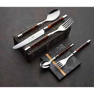 Juego de cubiertos de acero inoxidable en diseño hecho a mano con acabado de espejo perfecto para artículos de hotel y juegos de cubiertos de comedor de boda - Product Image 5