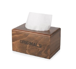 Nouveauté boîte à mouchoirs en bois de finition en noyer boîte en métal de conception faite à la main pour l'utilisation de maintien de papier de soie - Product Image 4