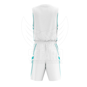 Premium Quality <b>Customized</b> Reversible Basketball Uniform Outdoor Use Reversible Basketball Uniform - Product Image 4