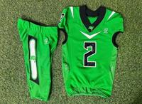 Uniforme de football américain sur mesure de haute qualité à prix raisonnable, extensible, respirant, séchage rapide, taille plus, personnalisable