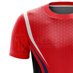 Vente en gros Personnalisé T-shirt sportif respirant pour hommes Vêtements de sport à sublimation de couleur - Product Image 3