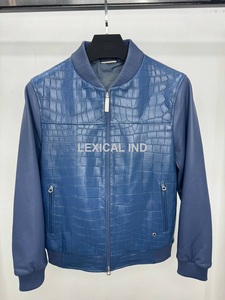 Chaqueta Bomber de Invierno Gruesa de Cuero Genuino Hecha a Mano para Hombre, Personalizada, de Alta Calidad, con Logotipo Frontal, Estilo Vintage - Product Image 3