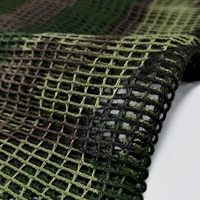 Écharpe tactique multifonctionnelle unisexe pour adulte, respirante, légère, pour l'été, en coton 100% camouflage, maille longue