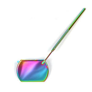 2026 OEM ODM Customized Pakistan Made High Quality Professional Stainless Steel Lighted Personalized Handheld Eyelash <b>Mirrors</b> - Product Image 3