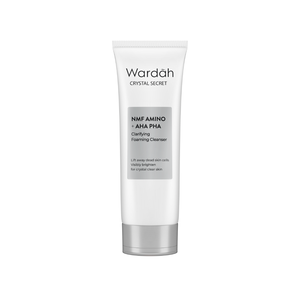 Limpiador Facial Espumoso Clarificante Tipo Crystal Secret de Wardah, Personalizado OEM ODM, con NMF, Aminoácidos, AHA y PHA, 100 ml, Marca Privada - Product Image 1