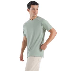 เสื้อยืดพรีเมี่ยม unisex สำหรับผู้ชายเสื้อยืดผ้าฝ้ายโพลีเอสเตอร์แบบยาวคุณภาพสูงขนาดโอเวอร์ไซส์ - Product Image 3