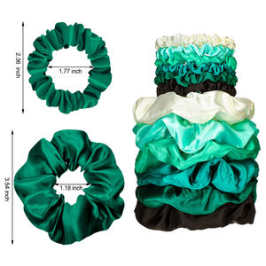 High Quality Ponytail <b>Scrunchies</b> Elastic Oversize Silk <b>Satin</b> Hair Tie Accessories High Quality Big Hair <b>Scrunchies</b> - Product Image 4