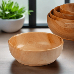 Caja y Estuche Redondo de Madera Pulida Ecológica de Alta Calidad - Product Image 1